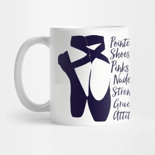 Ballet Shoes & Message Mug